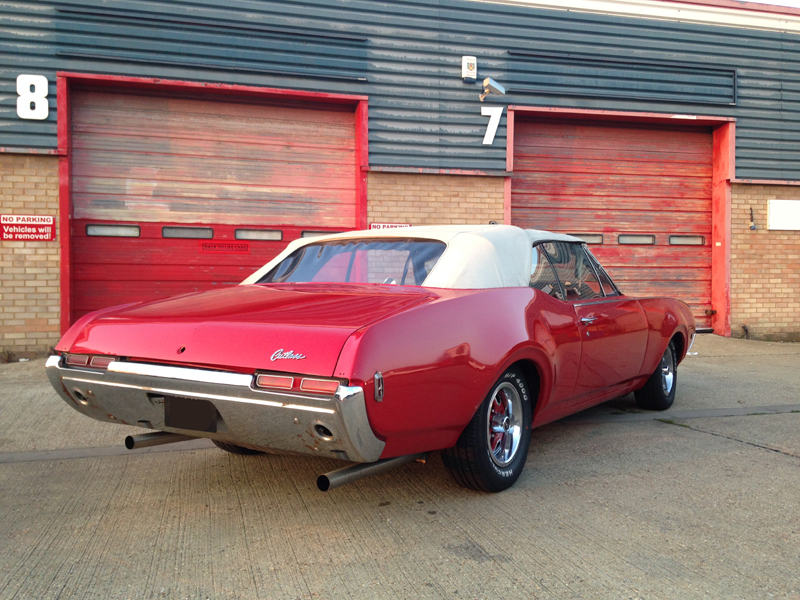 68 top cutlass convertible